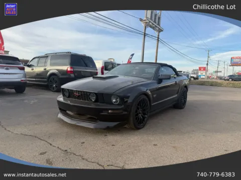 Black 2008 Ford Mustang GT Deluxe Convertible 2D for sale in Chillicothe, OH