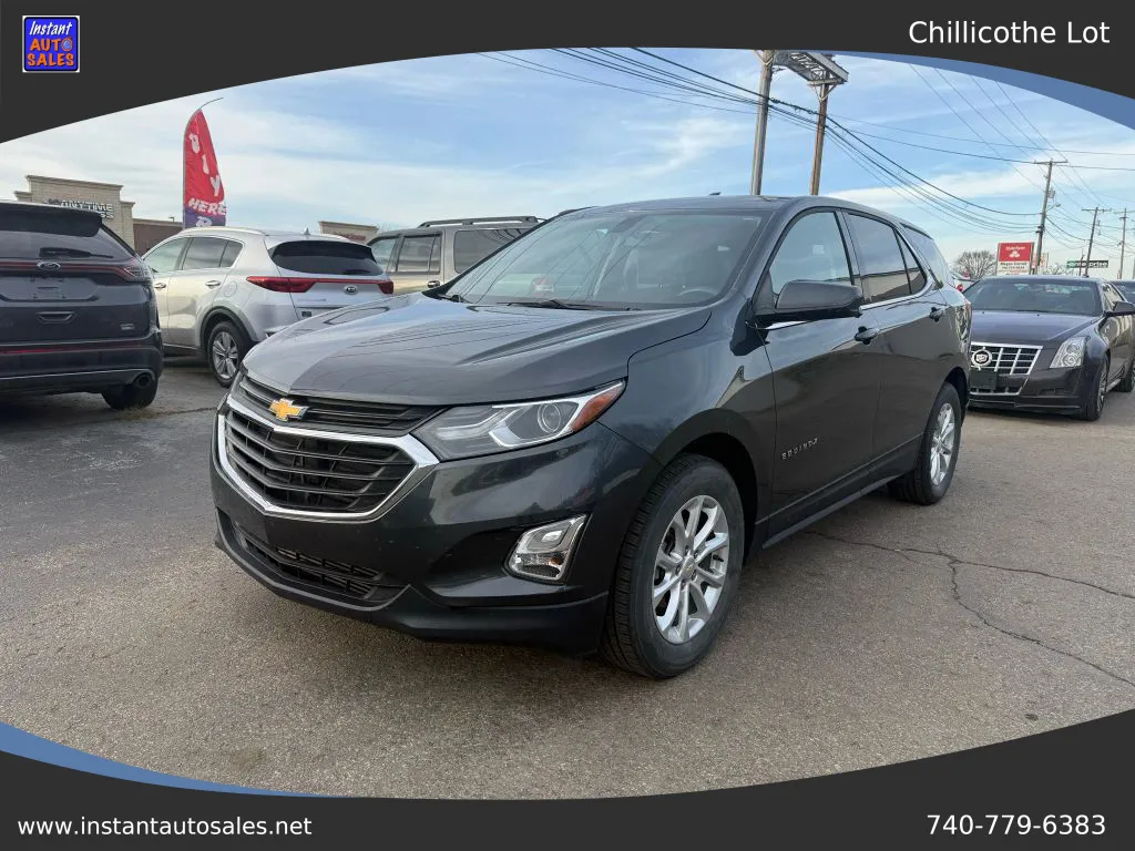 Gray 2018 Chevrolet Equinox LT Sport Utility 4D for sale in Chillicothe, OH