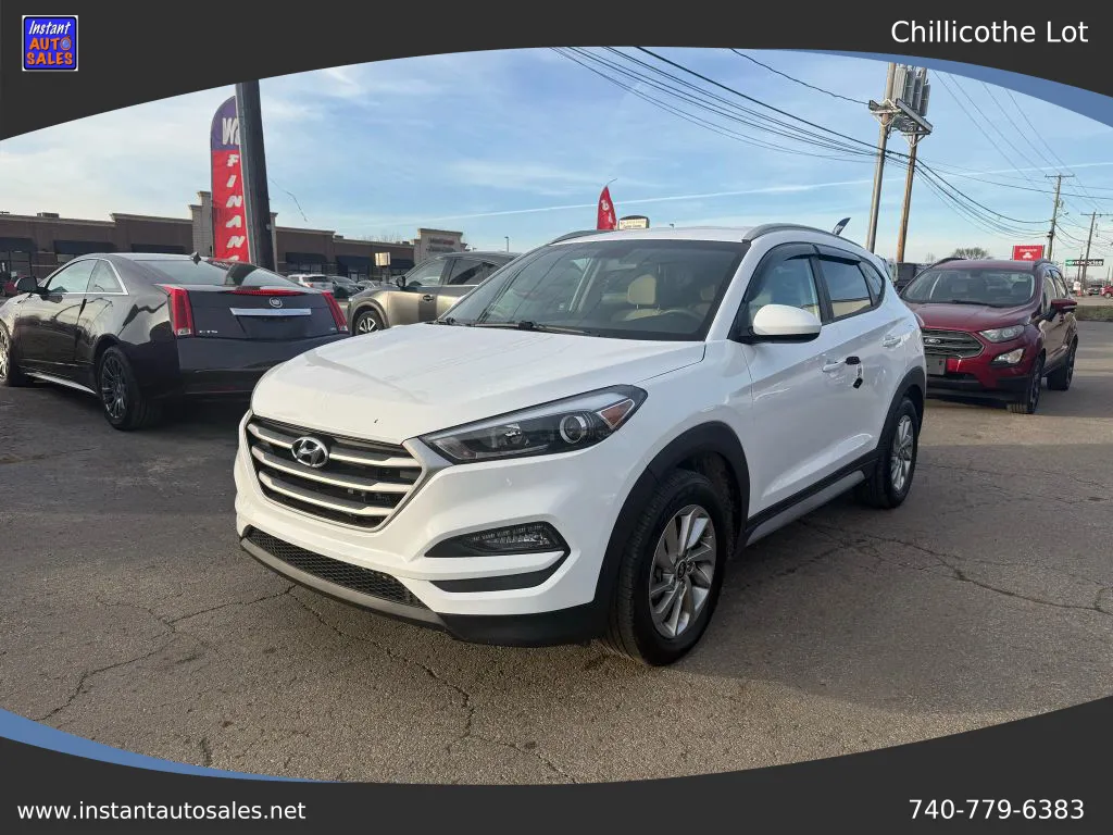 White 2018 Hyundai Tucson SEL Sport Utility 4D for sale in Chillicothe, OH