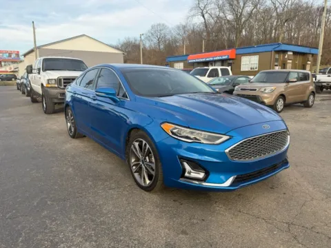 Another view of 2020 Ford Fusion Titanium Sedan 4D for sale in Chillicothe, OH at Instant Auto Sales Chillicothe