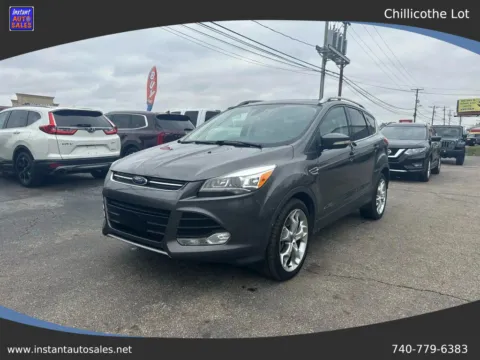 Gray 2015 Ford Escape Titanium Sport Utility 4D for sale in Chillicothe, OH