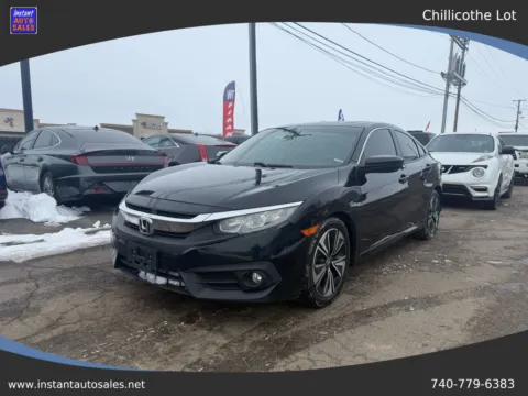 Black 2016 Honda Civic EX-T Sedan 4D for sale in Chillicothe, OH