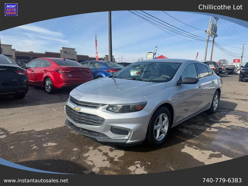 Silver 2016 Chevrolet Malibu LS Sedan 4D for sale in Chillicothe, OH