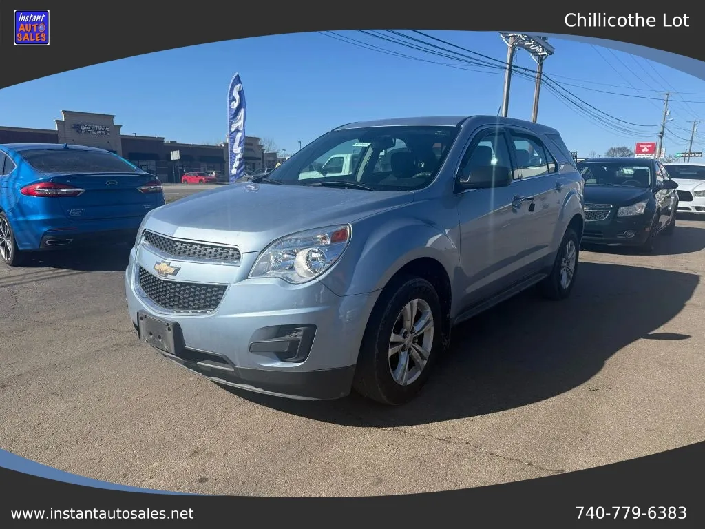 Blue 2015 Chevrolet Equinox LS Sport Utility 4D for sale in Chillicothe, OH