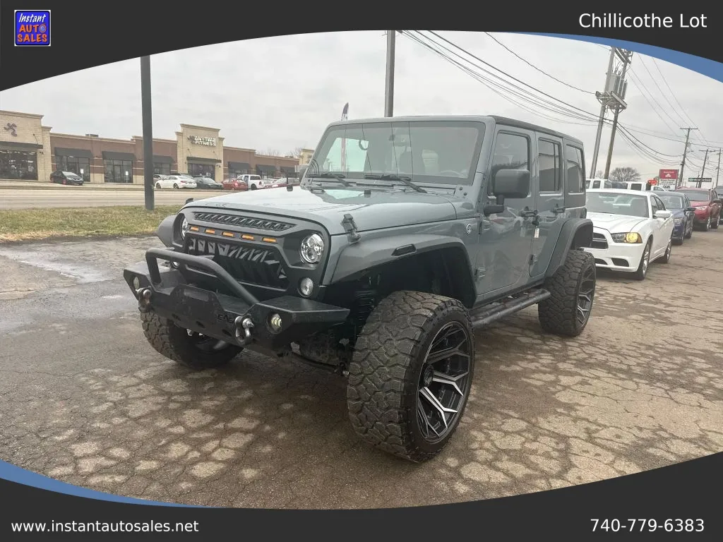 Blue 2014 Jeep Wrangler Unlimited Sport SUV 4D for sale in Chillicothe, OH