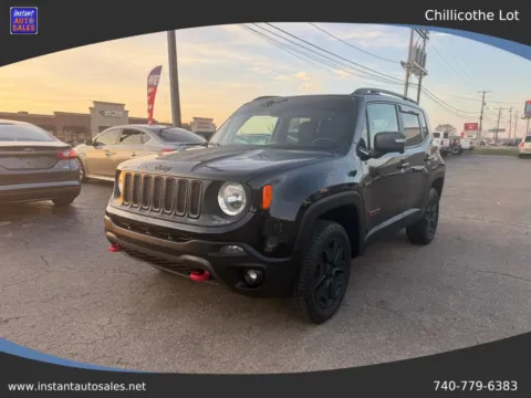 Gray 2018 Jeep Renegade Trailhawk Sport Utility 4D for sale in Chillicothe, OH