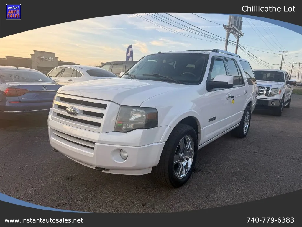 White 2010 Ford Expedition Limited Sport Utility 4D for sale in Chillicothe, OH