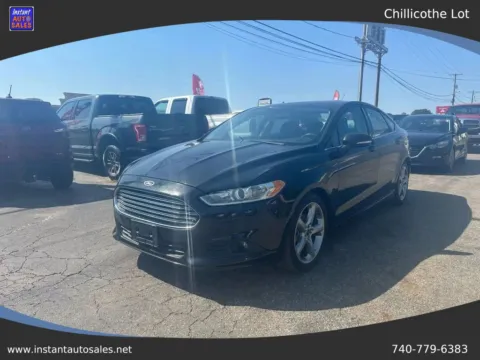 Black 2014 Ford Fusion SE Sedan 4D for sale in Chillicothe, OH
