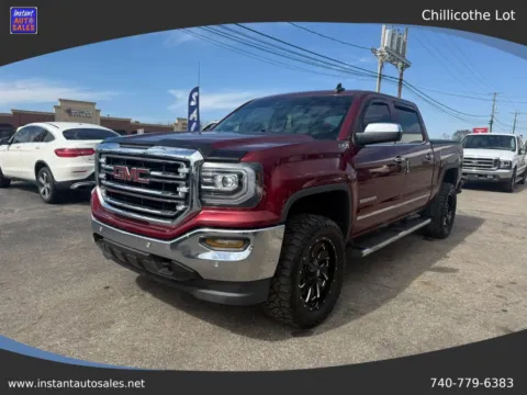 Red 2017 GMC Sierra 1500 Crew Cab SLT Pickup 4D 5 3/4 ft for sale in Chillicothe, OH