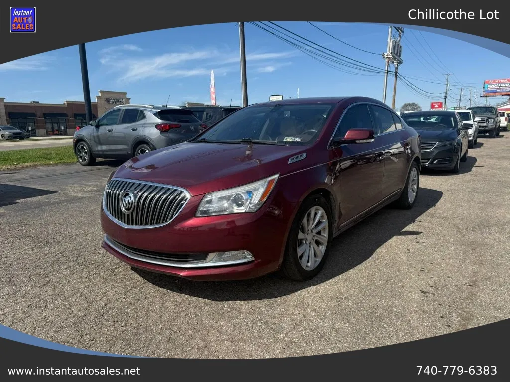 Red 2016 Buick LaCrosse Leather Sedan 4D for sale in Chillicothe, OH