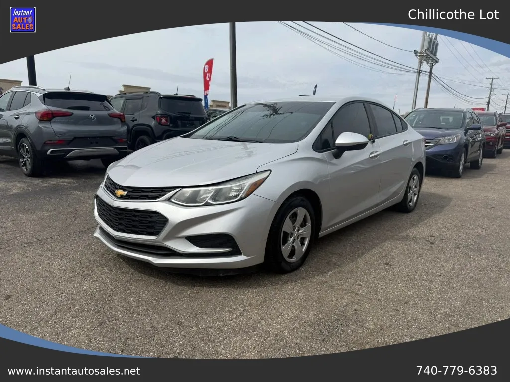 Silver 2016 Chevrolet Cruze LS Sedan 4D for sale in Chillicothe, OH