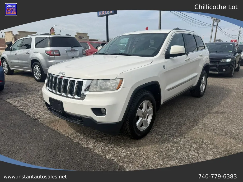 White 2012 Jeep Grand Cherokee Laredo Sport Utility 4D for sale in Chillicothe, OH