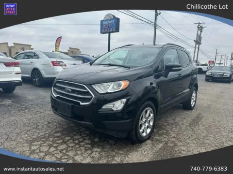 Black 2018 Ford EcoSport SE Sport Utility 4D for sale in Chillicothe, OH