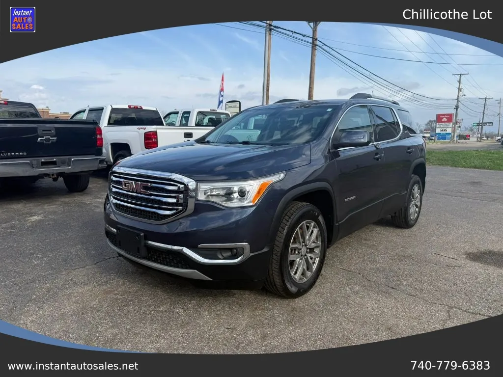 Blue 2019 GMC Acadia SLE-2 Sport Utility 4D for sale in Chillicothe, OH