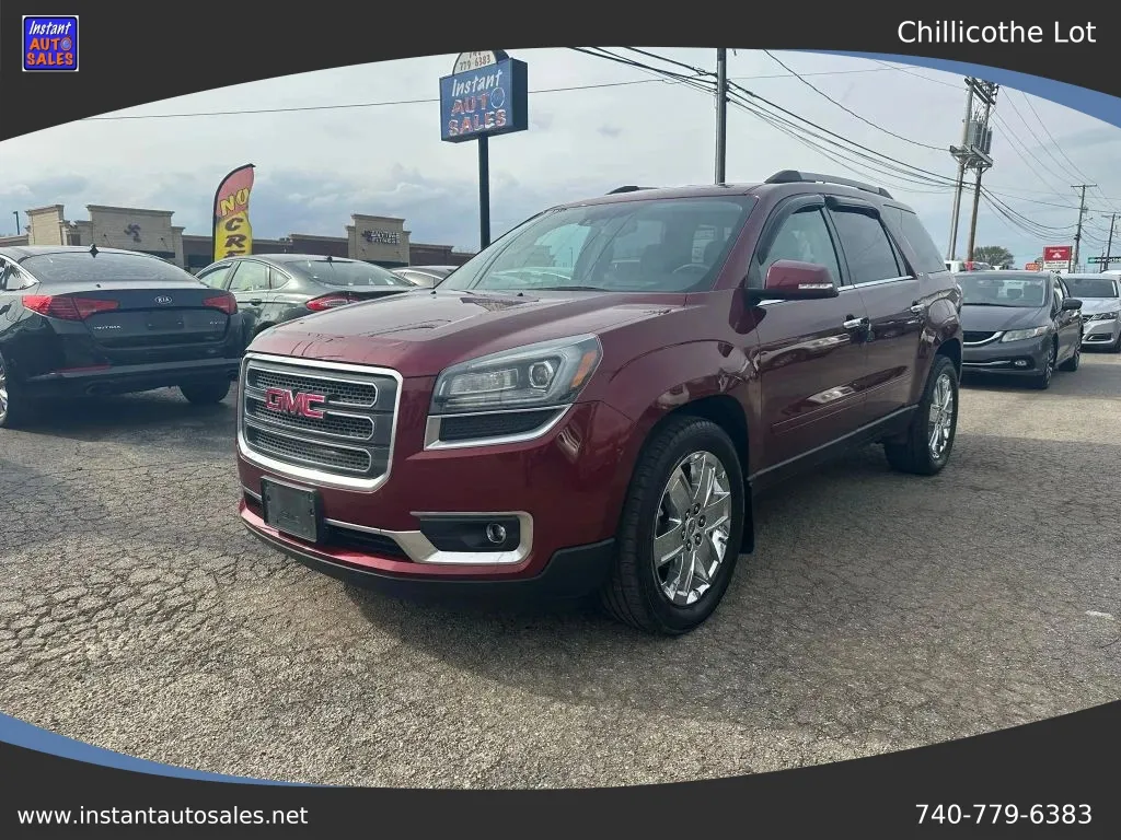 Red 2017 GMC Acadia Limited Sport Utility 4D for sale in Chillicothe, OH