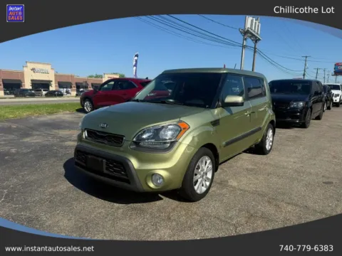 Green 2013 Kia Soul + Wagon 4D for sale in Chillicothe, OH