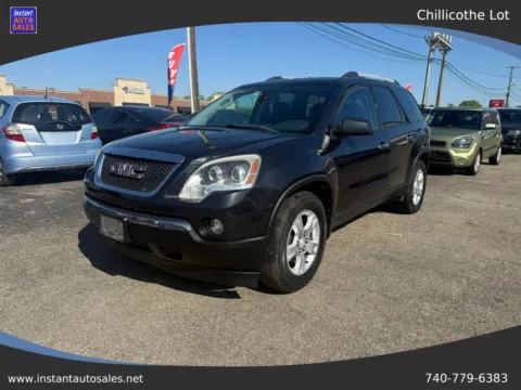 Black 2012 GMC Acadia SL Sport Utility 4D for sale in Chillicothe, OH