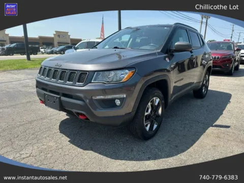Gray 2018 Jeep Compass Trailhawk Sport Utility 4D for sale in Chillicothe, OH