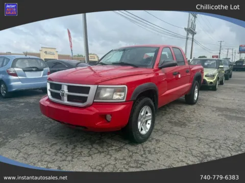 Red 2010 Dodge Dakota Crew Cab Big Horn/Lone Star Pickup 4D 5 1/4 ft for sale in Chillicothe, OH