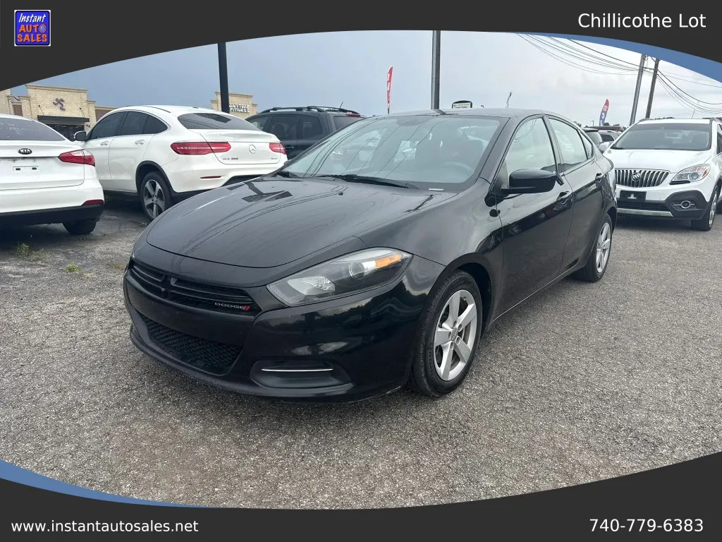 Black 2015 Dodge Dart SXT Sedan 4D for sale in Chillicothe, OH