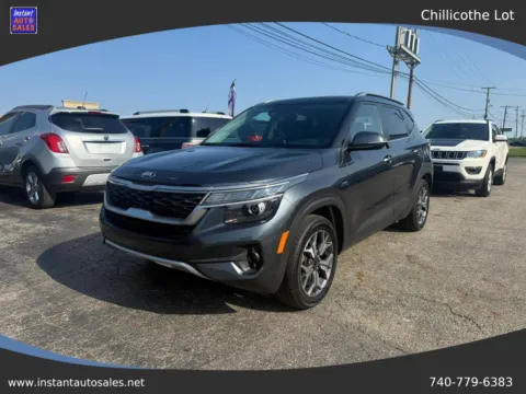 Gray 2021 Kia Seltos EX Sport Utility 4D for sale in Chillicothe, OH