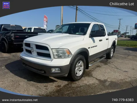 White 2011 Ram 1500 Quad Cab SLT Pickup 4D 6 1/3 ft for sale in Chillicothe, OH