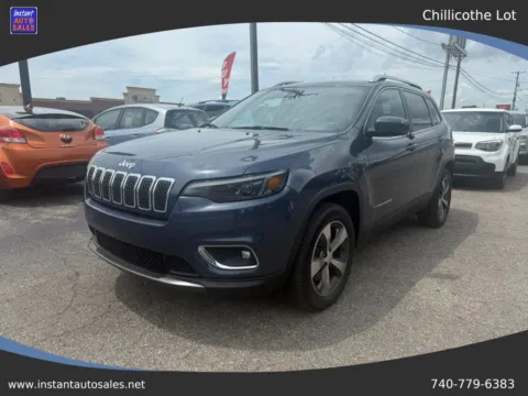 Blue 2019 Jeep Cherokee Limited Sport Utility 4D for sale in Chillicothe, OH