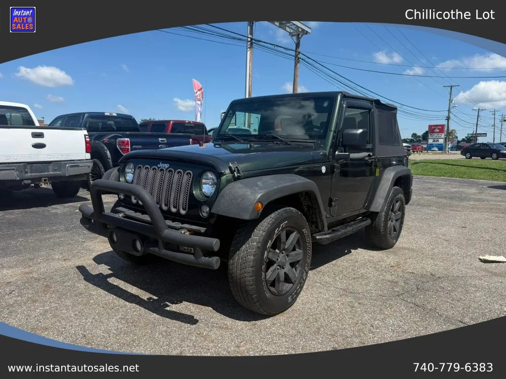 Green 2010 Jeep Wrangler Sport SUV 2D for sale in Chillicothe, OH