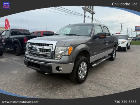Gray 2013 Ford F-150 SuperCrew Cab XLT Pickup 4D 5 1/2 ft for sale in Chillicothe, OH