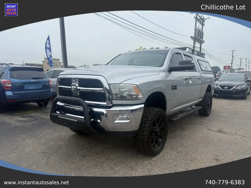 Silver 2014 Ram 2500 Crew Cab SLT Pickup 4D 6 1/3 ft for sale in Chillicothe, OH