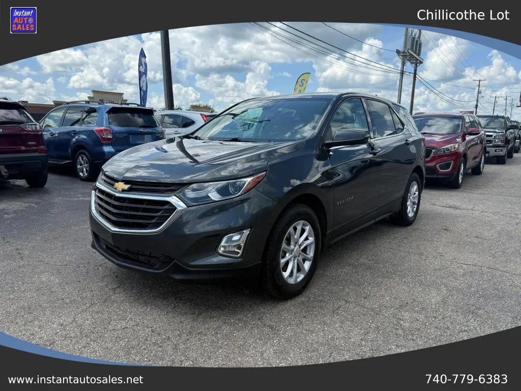 Gray 2019 Chevrolet Equinox LT Sport Utility 4D for sale in Chillicothe, OH