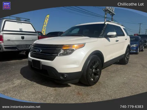 White 2013 Ford Explorer Limited Sport Utility 4D for sale in Chillicothe, OH