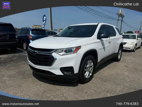 White 2018 Chevrolet Traverse LS Sport Utility 4D for sale in Chillicothe, OH