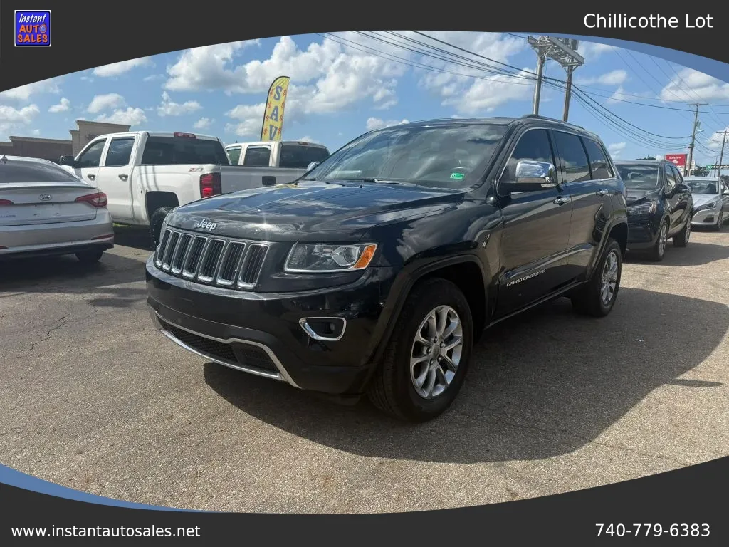 Black 2015 Jeep Grand Cherokee Limited Sport Utility 4D for sale in Chillicothe, OH