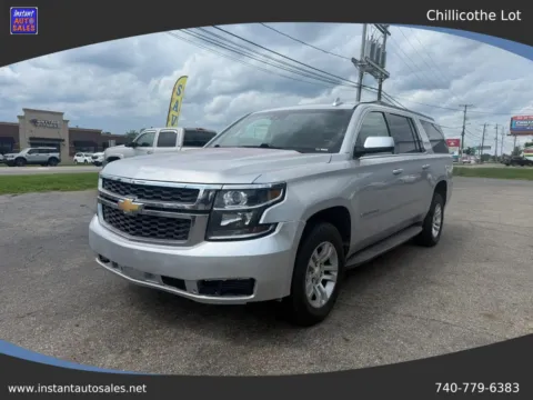 Silver 2017 Chevrolet Suburban LT Sport Utility 4D for sale in Chillicothe, OH