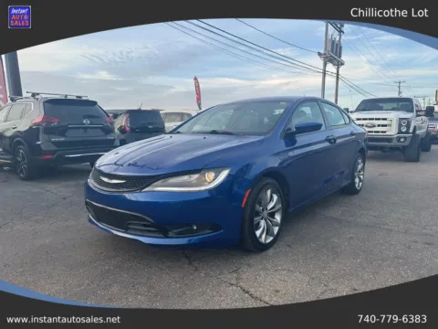 Blue 2015 Chrysler 200 S Sedan 4D for sale in Chillicothe, OH