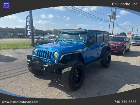 Blue 2015 Jeep Wrangler Unlimited Sport SUV 4D for sale in Chillicothe, OH