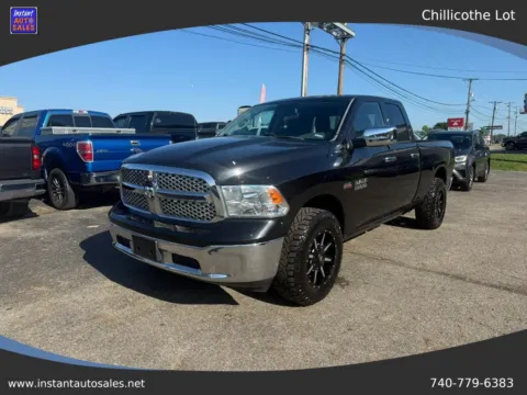 Black 2016 Ram 1500 Quad Cab SLT Pickup 4D 6 1/3 ft for sale in Chillicothe, OH