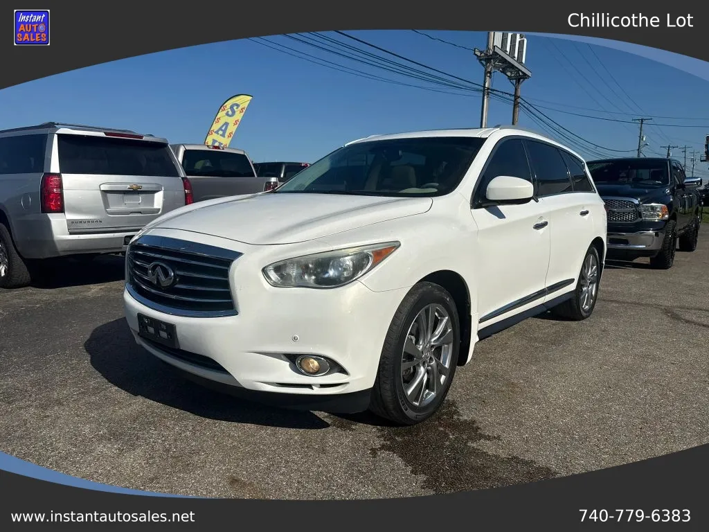 White 2013 INFINITI JX 35 Sport Utility 4D for sale in Chillicothe, OH