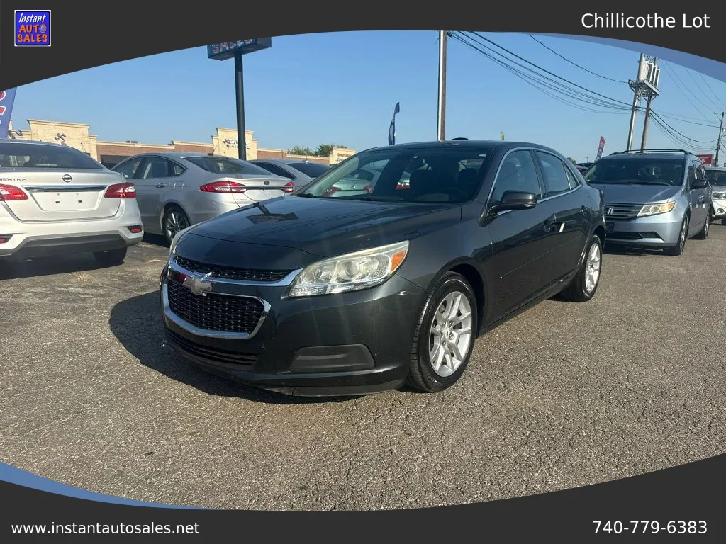 Black 2015 Chevrolet Malibu LT Sedan 4D for sale in Chillicothe, OH