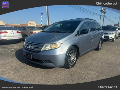Blue 2011 Honda Odyssey EX-L Minivan 4D for sale in Chillicothe, OH
