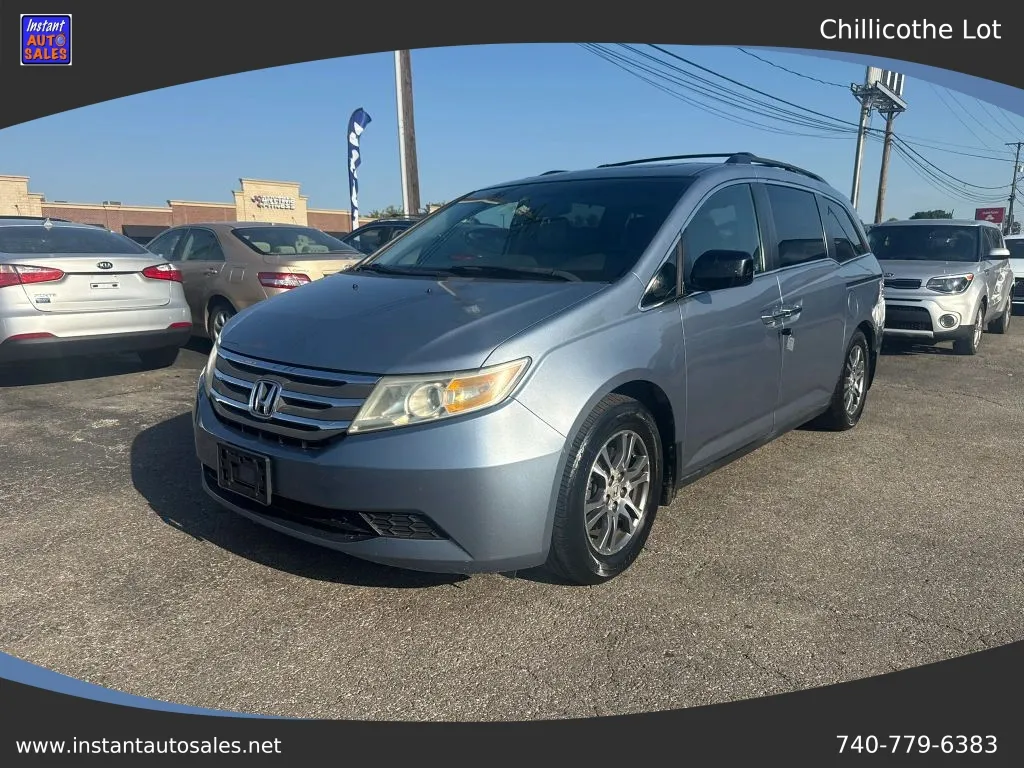 Blue 2011 Honda Odyssey EX-L Minivan 4D for sale in Chillicothe, OH