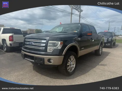 Black 2013 Ford F-150 SuperCrew Cab King Ranch Pickup 4D 5 1/2 ft for sale in Chillicothe, OH