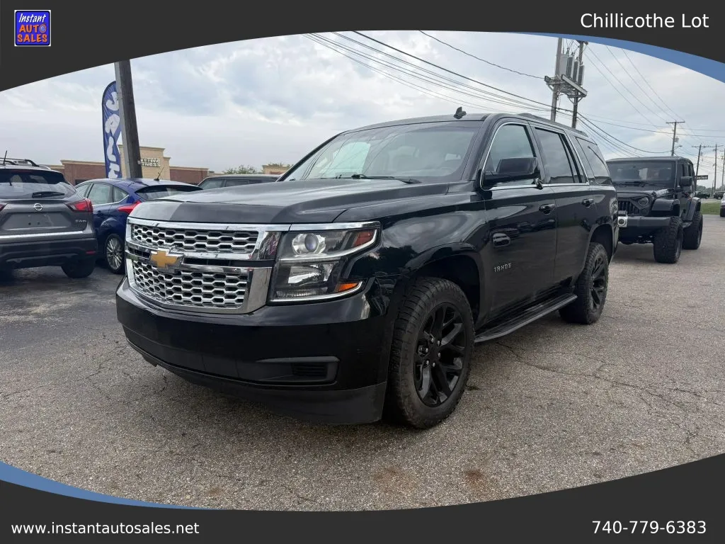 Black 2015 Chevrolet Tahoe LT Sport Utility 4D for sale in Chillicothe, OH