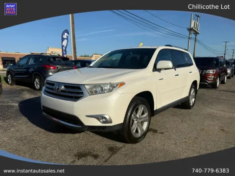 White 2012 Toyota Highlander Limited Sport Utility 4D for sale in Chillicothe, OH