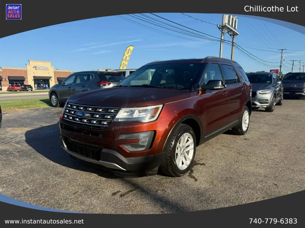 Brown 2016 Ford Explorer XLT Sport Utility 4D for sale in Chillicothe, OH