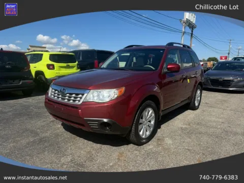 Red 2013 Subaru Forester 2.5X Premium Sport Utility 4D for sale in Chillicothe, OH