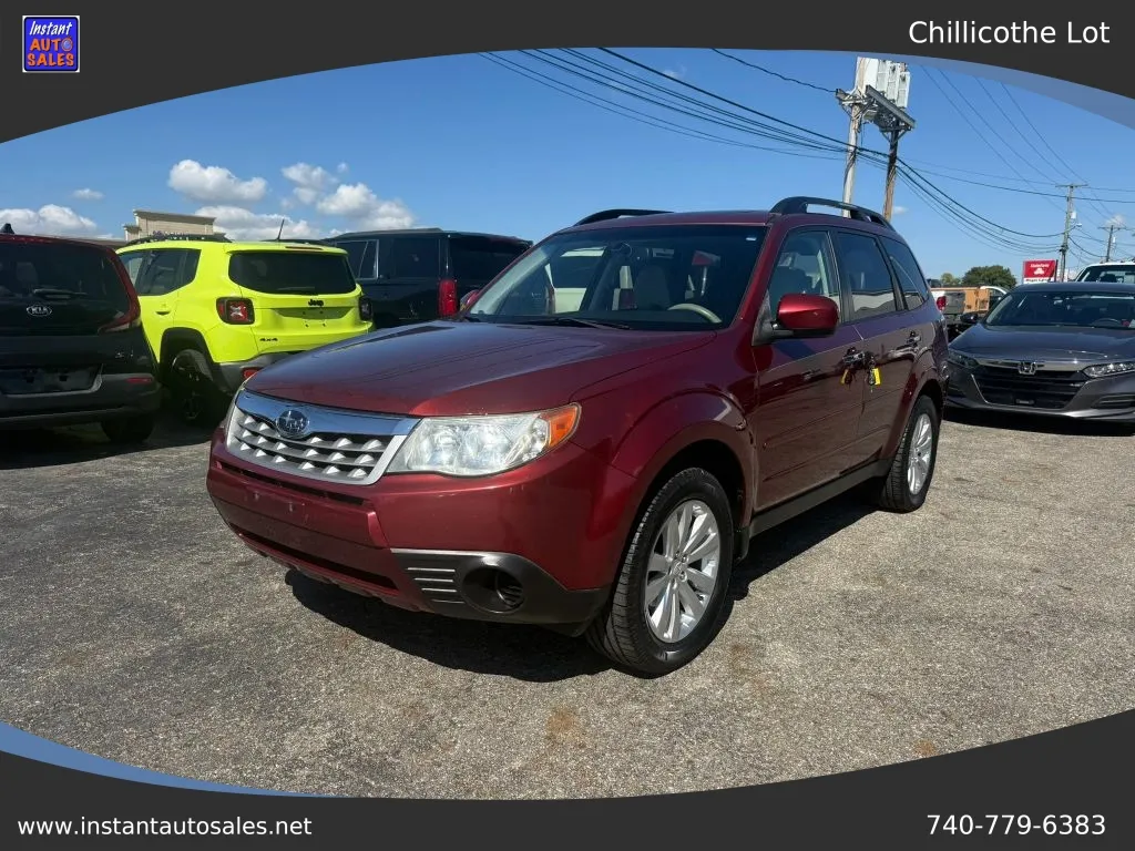Red 2013 Subaru Forester 2.5X Premium Sport Utility 4D for sale in Chillicothe, OH