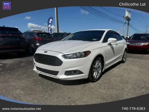White 2014 Ford Fusion SE Sedan 4D for sale in Chillicothe, OH