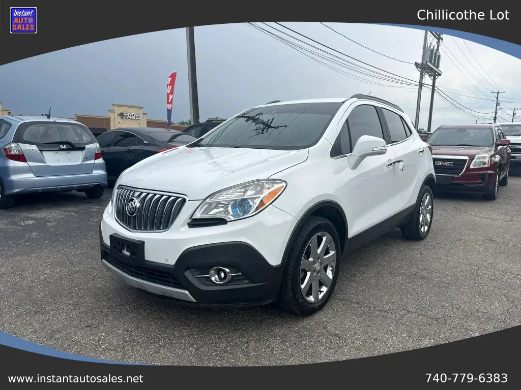 White 2016 Buick Encore Premium Sport Utility 4D for sale in Chillicothe, OH